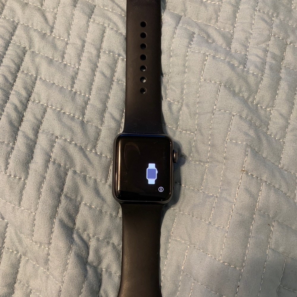 38mm Apple Watch series 3 GPS+cellular space gray